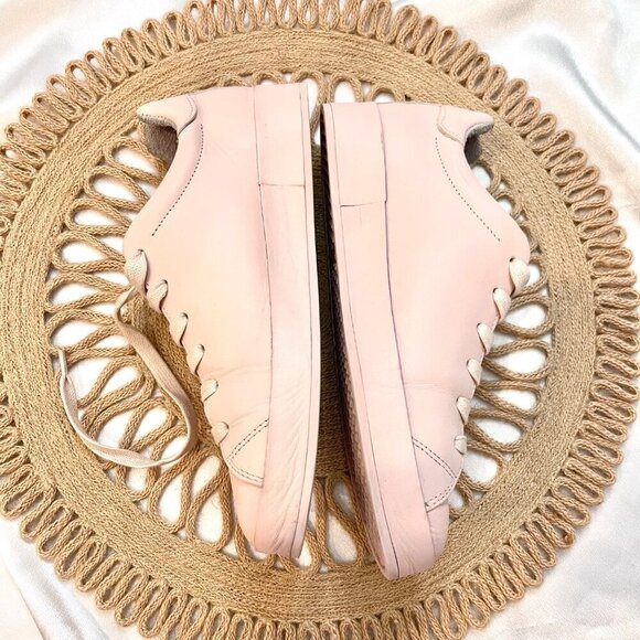 Rag & Bone RB1 Light Pink Low Leather Sneakers Unisex Size EU 37 - Picture 7 of 12